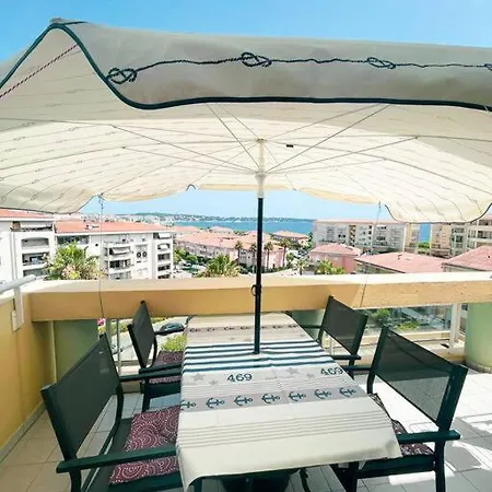 Daire Vue A 200m Des Plages De Juans Les Pins Antibes